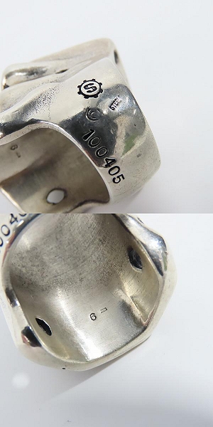 実際に弊社で買取させて頂いた【ギャラ付】STARLINGEAR/スターリンギア スタイラーII ラッキー リング/指輪 12.5-14号の画像 6枚目