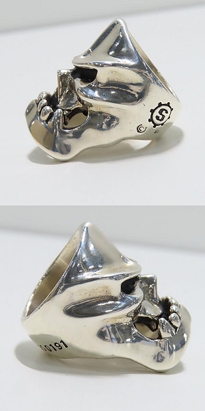 実際に弊社で買取させて頂いた【ギャラ付】STARLINGEAR/スターリンギア KAMIKAZE/カミカゼリング/指輪 17号の画像 3枚目