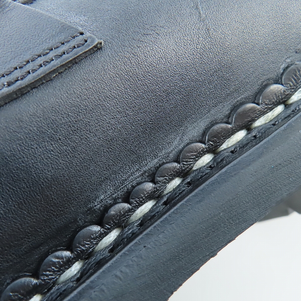 実際に弊社で買取させて頂いたParaboot/パラブーツ REIMS/ランス ブラック 96677/8の画像 7枚目