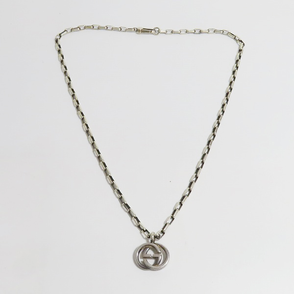 実際に弊社で買取させて頂いたGUCCI/グッチ インターロッキング GGロゴ ネックレスの画像 3枚目