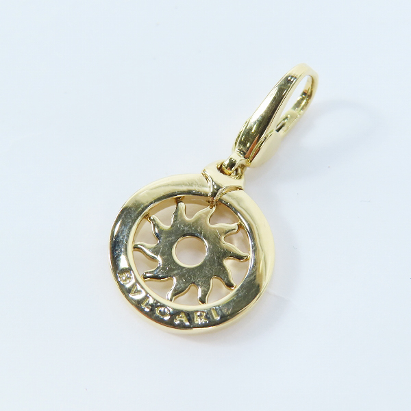 実際に弊社で買取させて頂いたBVLGARI/ブルガリ トンドチャーム/ペンダントトップ サン AU750/K18YG/イエローゴールド