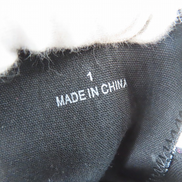 実際に弊社で買取させて頂いたglamb/グラム×ジョジョの奇妙な冒険 Giorno Giovanna/ジョルノジョバァーナ スニーカー GB0119/JJ12/1の画像 5枚目