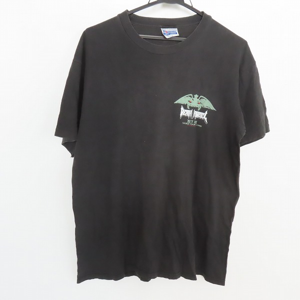 実際に弊社で買取させて頂いたDeath Angel/デス エンジェル 90s ヴィンテージ バンT/L