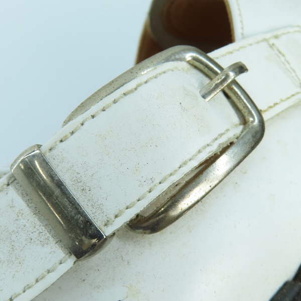 実際に弊社で買取させて頂いたGEORGE COX×COMME des GARCONS HOMME PLUS/ジョージコックス×コムデギャルソンオムプリュス レザーシューズ 15344V/7の画像 8枚目