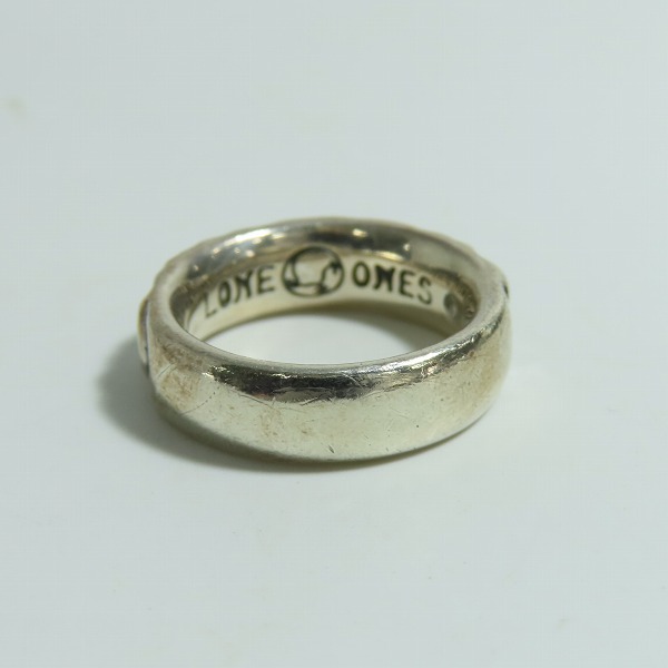 実際に弊社で買取させて頂いた【ギャラ付き】LONE ONES/ロンワンズ LOVE BITE RING/ラブバイトリング MFR-0016 18号の画像 3枚目