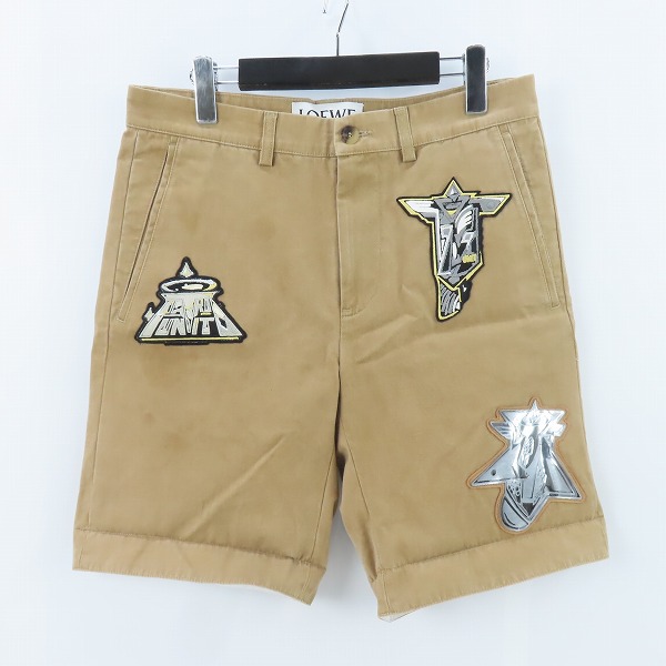 実際に弊社で買取させて頂いたLOEWE/ロエベ ワッペン ハーフパンツ H2162930BE/30