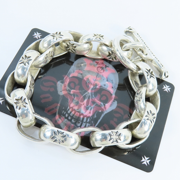 実際に弊社で買取させて頂いた【ギャラ付き】Gabor/ガボール ALL H.W.O リンク ブレスレット