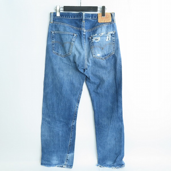 実際に弊社で買取させて頂いたLEVIS/リーバイス 501XX/555刻印/バレンシア工場  デニムパンツ/ジーンズ 501-0003 W33L36の画像 1枚目