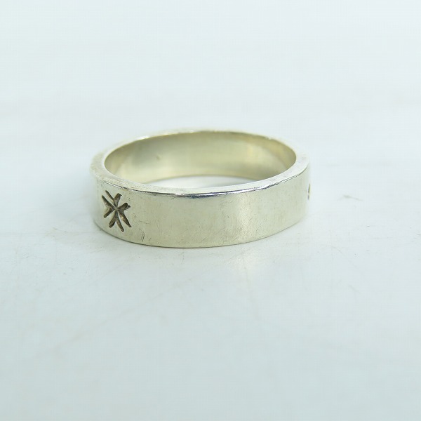 実際に弊社で買取させて頂いた【ギャラ付】Gabor/ガボール フラットバーリング シルバー SV925 24.5号の画像 2枚目