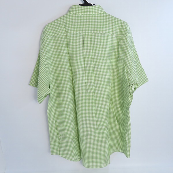 実際に弊社で買取させて頂いた【未使用】Brooks Brothers/ブルックスブラザーズ  半袖チェックシャツ/XLの画像 1枚目