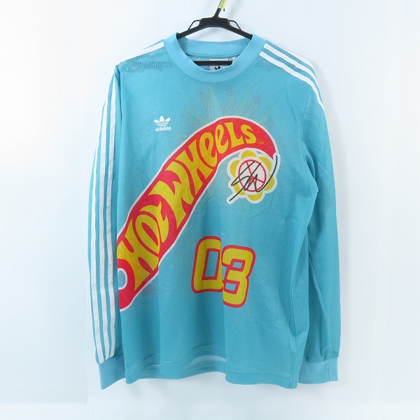 実際に弊社で買取させて頂いたadidas/アディダス Sean Wotherspoon x Hot Wheels Mesh LS Mint/2XO