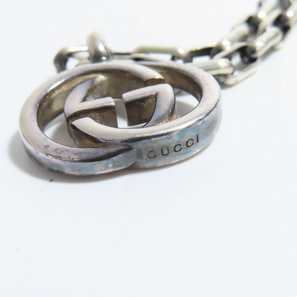 実際に弊社で買取させて頂いたGUCCI/グッチ インターロッキング GGロゴ ネックレスの画像 5枚目