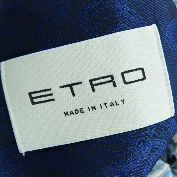 実際に弊社で買取させて頂いたETRO/エトロ 花柄/裏地総柄 ジャケット 1J820-6231/58の画像 2枚目