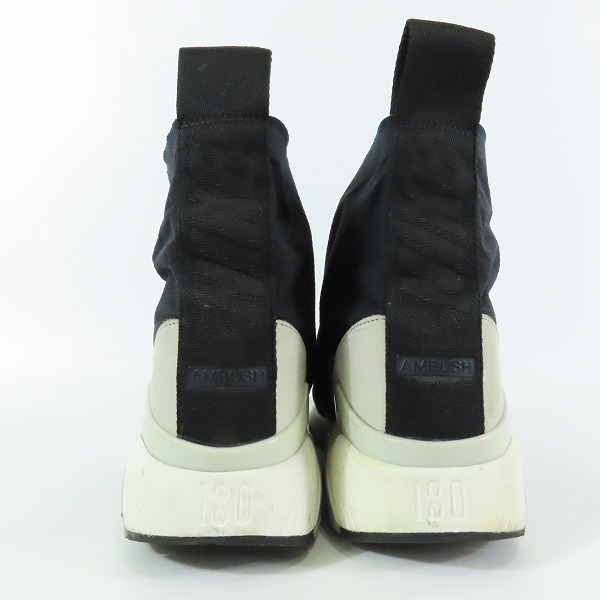 実際に弊社で買取させて頂いたNIKE×AMBUSH/ナイキ×アンブッシュ AIR MAX 180 HIGH/エアマックス180 ハイ ブラック BV0145-001/29.0の画像 1枚目