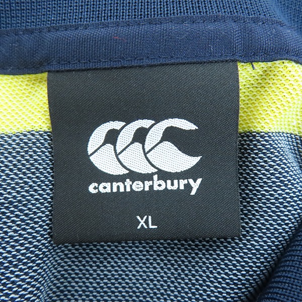 実際に弊社で買取させて頂いたCANTERBURY/カンタベリー ショートスリーブフレックスコントロールポロシャツ RA30082/XLの画像 2枚目