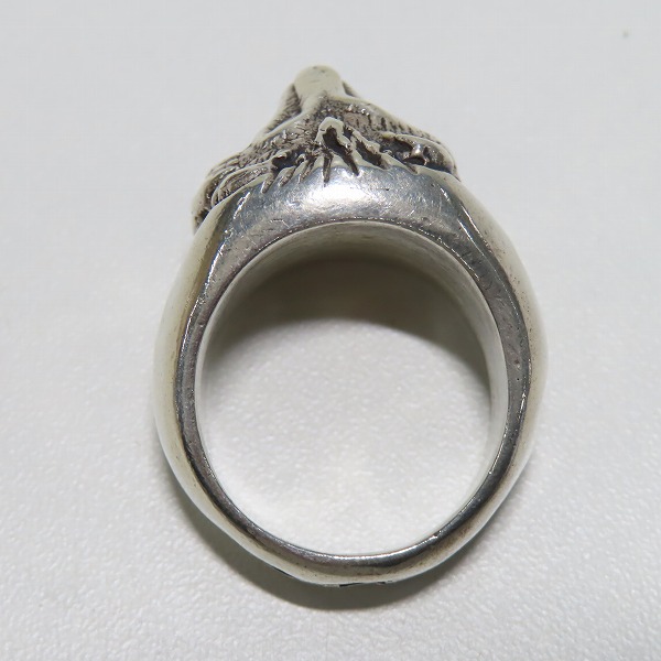 実際に弊社で買取させて頂いたGabor/ガボール LION RING ライオンリング 21号の画像 5枚目