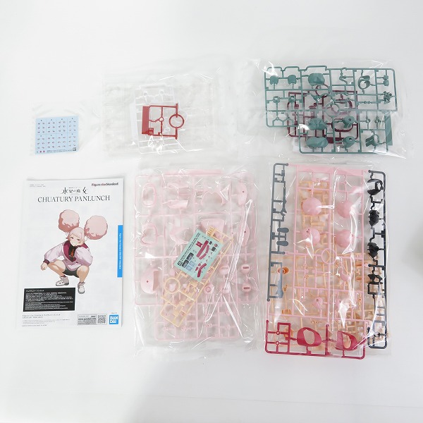 実際に弊社で買取させて頂いた【未組立】バンダイ Figure-rise Standard ガンダム 水星の魔女 スレッタ・マーキュリー/チュアチュリー・パンランチ 3点セットの画像 3枚目