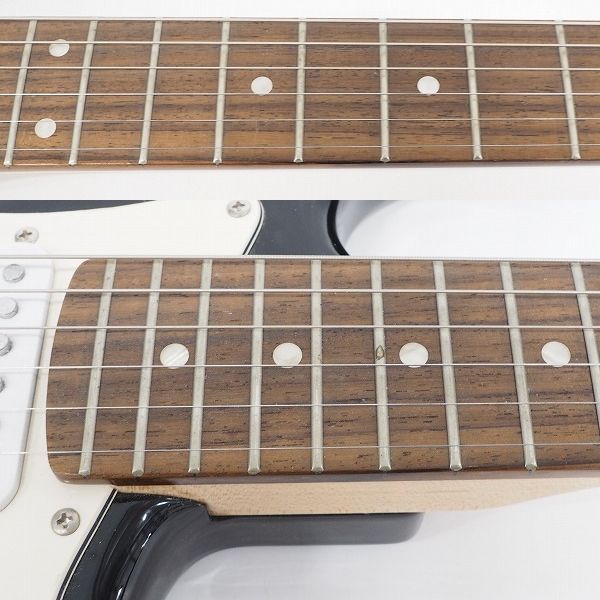 実際に弊社で買取させて頂いた★FERNANDES/フェルナンデス LE-1Z BLK/R 2013 ストラトキャスターType SSH エレキギター ソフトケース付の画像 4枚目