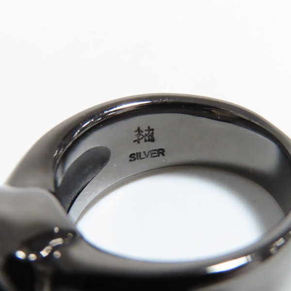 実際に弊社で買取させて頂いたBloody Mary/ブラッディマリー Gate ring ゲート リング 18.5号の画像 6枚目