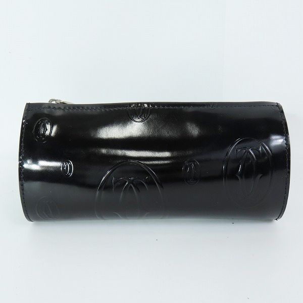 実際に弊社で買取させて頂いた【ギャラ付き】Cartier/カルティエ ハッピーバースデー ポーチ/筆記用具入れ/小物入れ