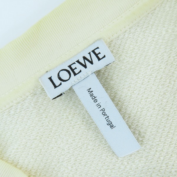 実際に弊社で買取させて頂いたLOEWE/ロエベ アナグラムエンブロイダリー刺繍 スウェット H6169410OF/XSの画像 2枚目