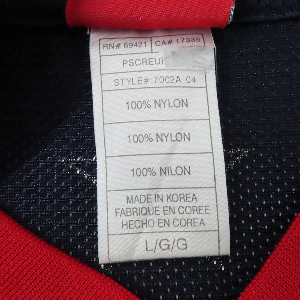 実際に弊社で買取させて頂いたReebok/リーボック アメリカ代表 McGRADY/マグレディ #3 ユニフォーム/Lの画像 3枚目