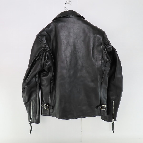 実際に弊社で買取させて頂いたSCHOTT/ショット ライナー付き シングルライダースジャケット 6934/40の画像 1枚目