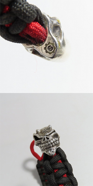 実際に弊社で買取させて頂いたSTARLINGEAR/スターリンギア デビルパンチャースカル ブラザーフッド ブレスレットの画像 6枚目