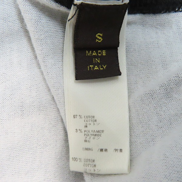 実際に弊社で買取させて頂いたLOUIS VUITTON/ルイヴィトン  LVエンボスロゴ Wジップアップ パーカー RM091M MNJR41JCK/Sの画像 3枚目