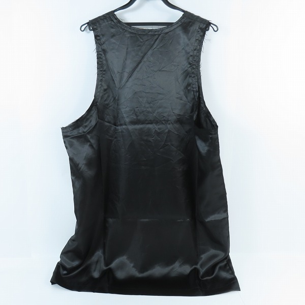 実際に弊社で買取させて頂いたBLACK COMME des GARCONS/ブラック コムデギャルソン AD2022 グラフィック タンクトップ 1J-B018/Lの画像 1枚目