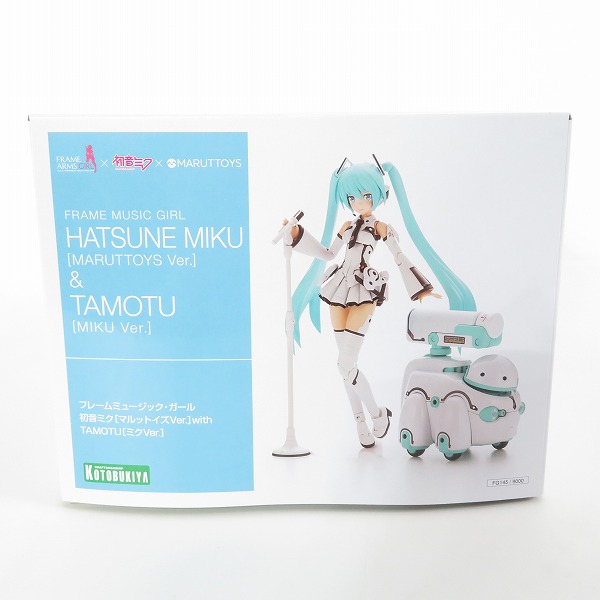 実際に弊社で買取させて頂いた【未組立】コトブキヤ フレームミュージック・ガール 初音ミク マルットイズver. with TAMOTU ミクver./プラモデルの画像 5枚目