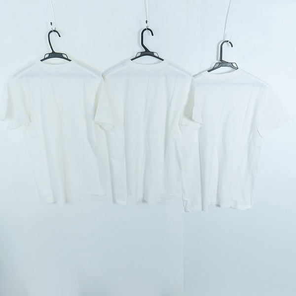 実際に弊社で買取させて頂いた(1)FRAGMENT DESIGN/フラグメントデザイン THE CONVENI GINZA ザコンビニ FRUIT OF THE LOOM 3P TEE/ホワイト の画像 1枚目