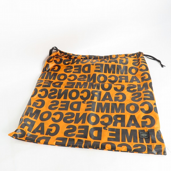 実際に弊社で買取させて頂いた【未使用】COMME des GARCONS/コムデギャルソン×ポーター 381-17404 TANKER HELMET BAG タンカーヘルメットバッグの画像 8枚目