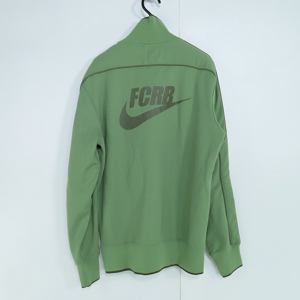 実際に弊社で買取させて頂いたF.C.Real Bristol×NIKE/エフシーレアルブリストル×ナイキ ジップアップジャケット グリーン系 396328-300/Mの画像 1枚目