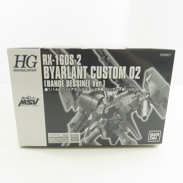 実際に弊社で買取させて頂いた【未組立】BANDAI/バンダイ HG 1/144 機動戦士ガンダムUC MSV バイアラン・カスタム2号機（バンデシネ版）の画像 4枚目