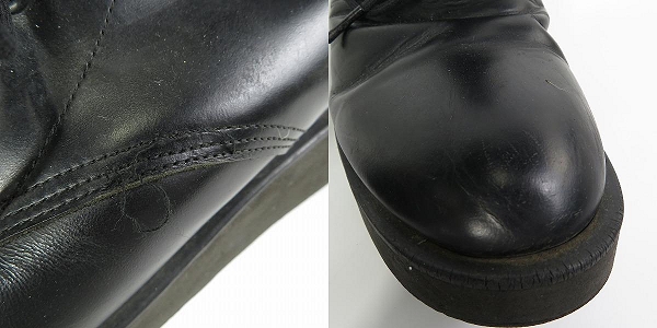 実際に弊社で買取させて頂いた【難有り】LAD MUSICIAN/ラッドミュージシャン  サイドジップレザーブーツ 2217-910/44の画像 9枚目