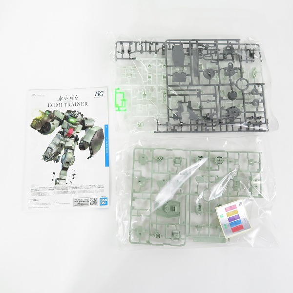 実際に弊社で買取させて頂いた【未組立】バンダイ HG 1/144 ガンダム水星の魔女 ティックバラン/ガンヴォルヴァ/デミトレーナー/拡張パーツ 4点セットの画像 1枚目