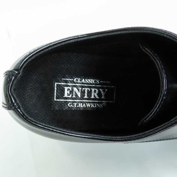 実際に弊社で買取させて頂いたhawkins/ホーキンス ストレートチップ/Uチップ ビジネスシューズ hb80270/hb80271 size:40 2点セットの画像 7枚目