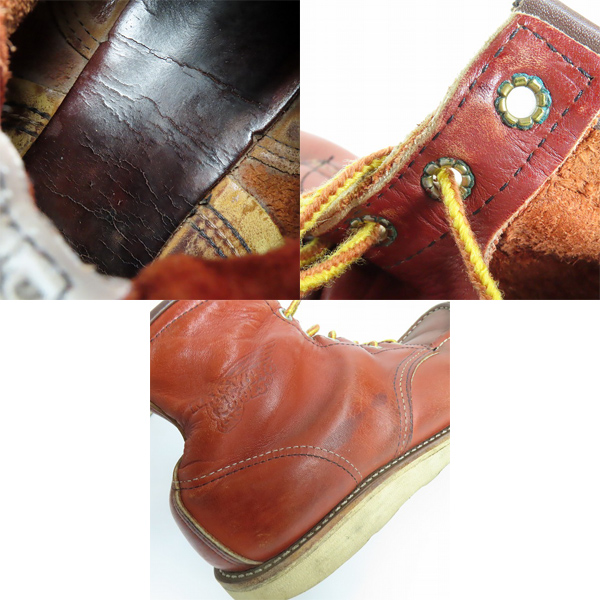 実際に弊社で買取させて頂いたRED WING/レッドウィング アイリッシュセッター モックトゥ ブーツ 8875/8Eの画像 7枚目