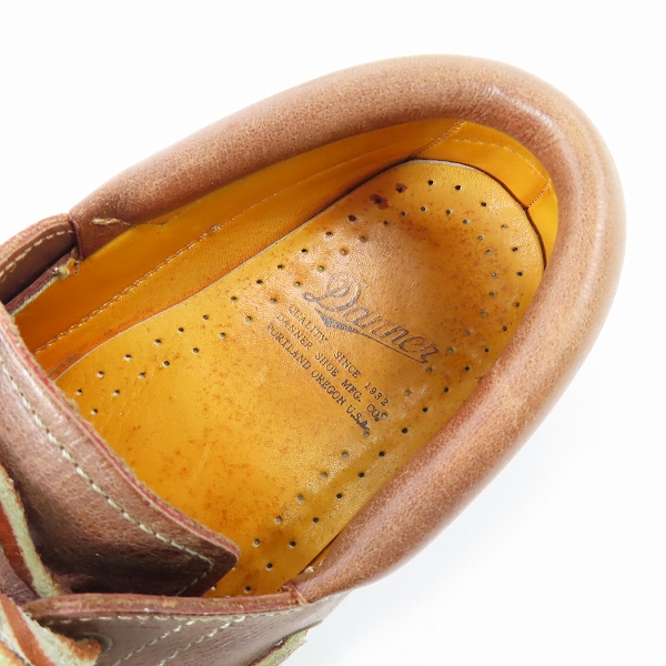 実際に弊社で買取させて頂いたDANNER/ダナー デッキシューズ/レザーシューズ D6900 /6.5の画像 4枚目