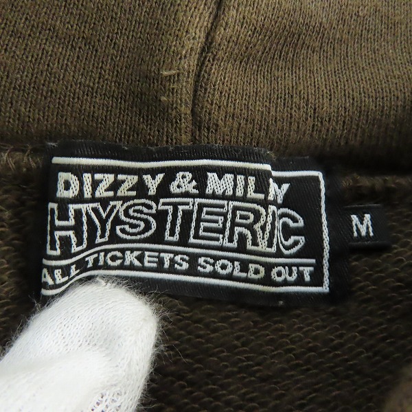 実際に弊社で買取させて頂いたHYSTERIC GLAMOUR/ヒステリックグラマー オーバーサイズパーカー VIXEN GIRL 02213CF10/Mの画像 2枚目