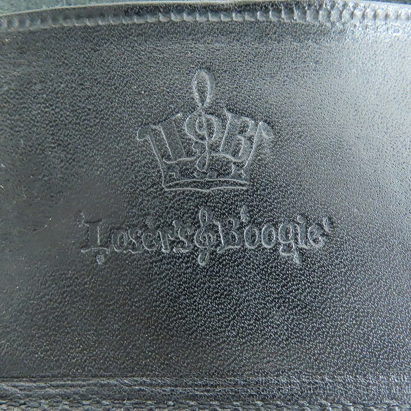 実際に弊社で買取させて頂いたRED MOON/レッドムーン Losers Boogie S字フックロープ付 レザー ロングウォレット 長財布の画像 6枚目