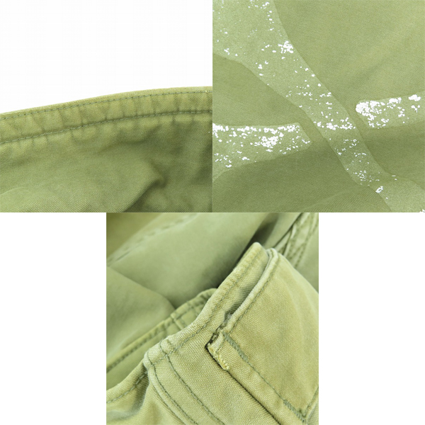 実際に弊社で買取させて頂いたWTAPS/ダブルタップス jungle M-65 SATIN CROSS BONE/クロスボーンミリタリー ジャケット 112GWDT-JKM04S/1の画像 9枚目