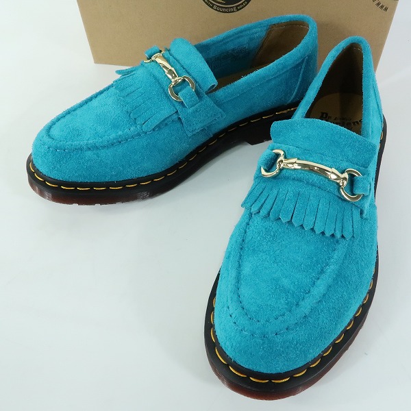 実際に弊社で買取させて頂いたDr.MARTENS/ドクターマーチン SNAFFLE LOAFER/スナッフル ローファー ターコイズ 27425440/UK9