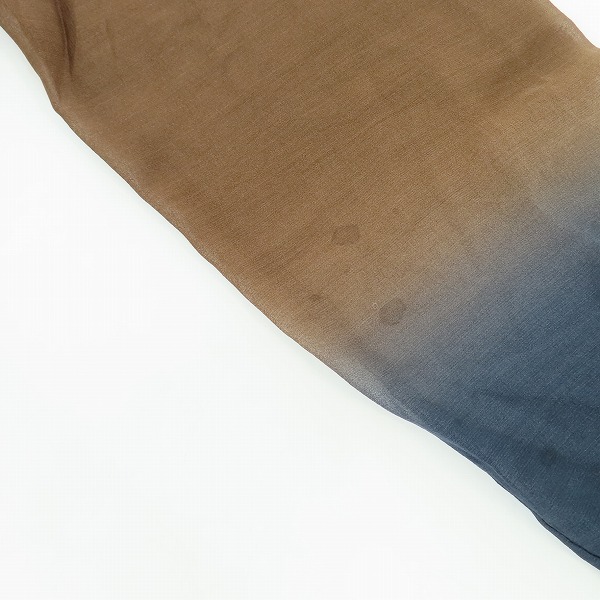 実際に弊社で買取させて頂いた【JPタグ】GUCCI/グッチ シルク グラデーション 長袖 ボタンシャツ/39の画像 8枚目