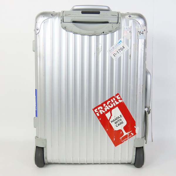 実際に弊社で買取させて頂いたRIMOWA/リモワ トパーズ キャビン マルチホイール 2輪 キャリーケース 32L/920.52の画像 1枚目