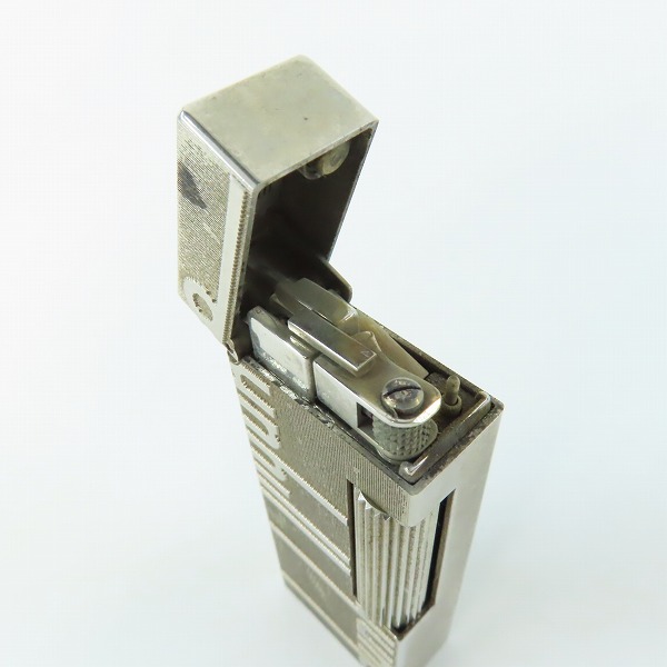 実際に弊社で買取させて頂いたdunhill/ダンヒル 両面ロゴデザイン サイドローラー ガスライターの画像 6枚目
