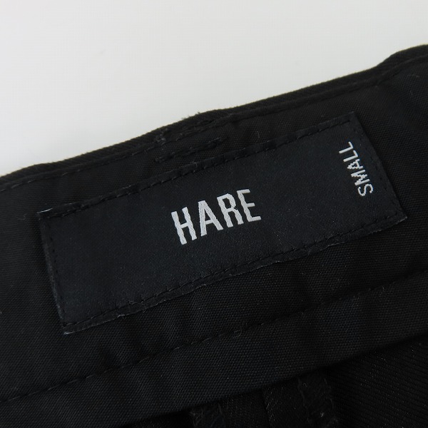 実際に弊社で買取させて頂いたHARE/ハレ スムースTRスリムフレアパンツ/スラックスパンツ HA010419AD/Sの画像 2枚目
