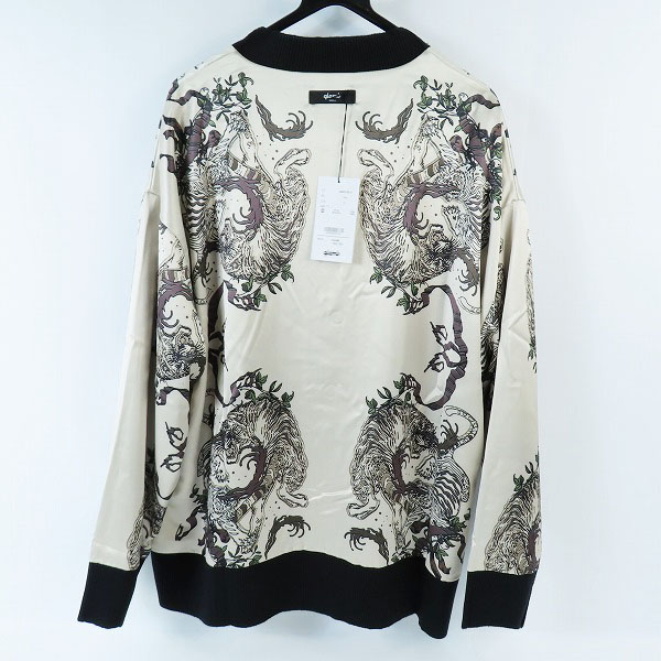 実際に弊社で買取させて頂いた【未使用】glamb/グラム Orient Reversible Cardigan オリエントリバーシブルカーディガン GB0423-KNT10/Sの画像 1枚目