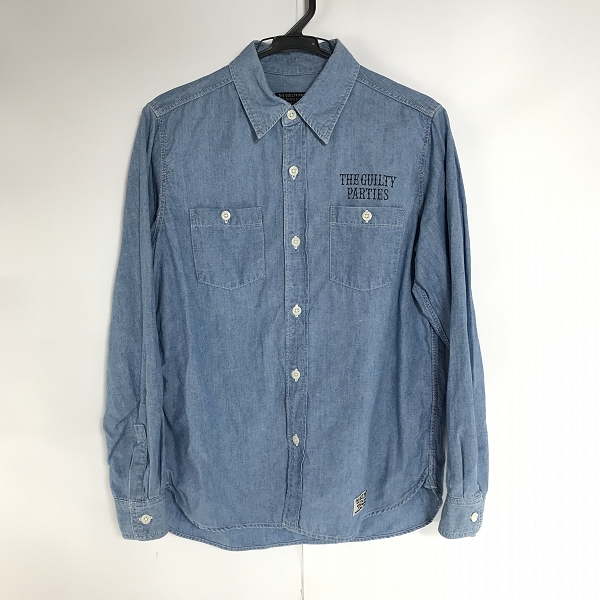 実際に弊社で買取させて頂いたWACKOMARIA/ワコマリア デニム ダンガリーシャツ 長袖シャツ/S